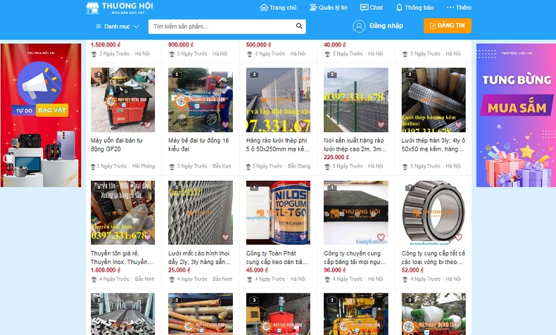 Thuonghoi.vn – Trang đăng tin bán hàng miễn phí uy tín